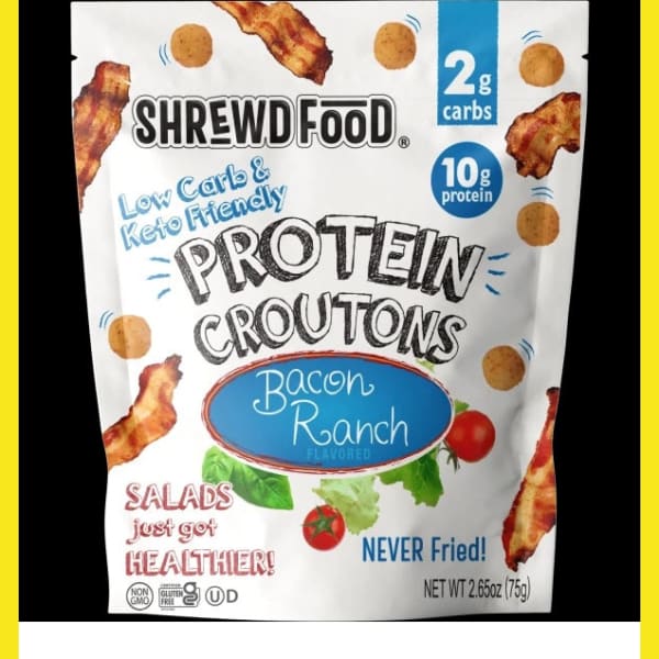 Shrewd Protein Salad Croutons - Bacon Ranch Flavor