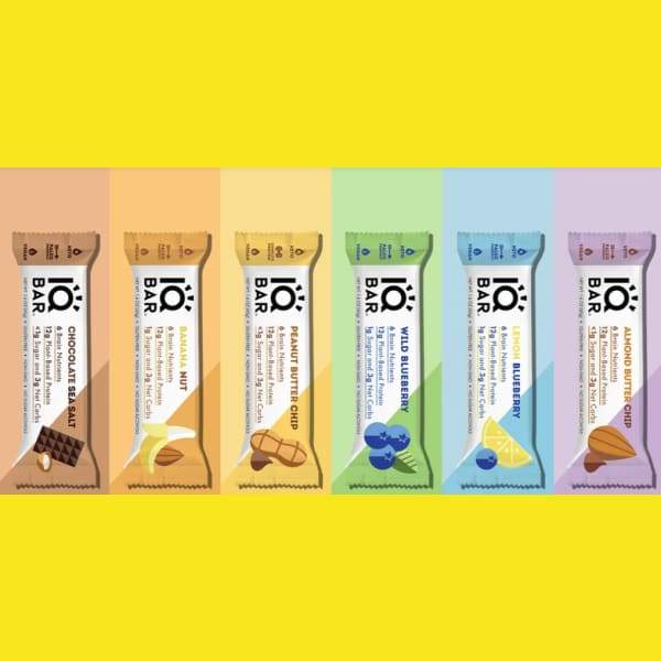 Bars IQ (GF DF SF LS K) - Snack Foods