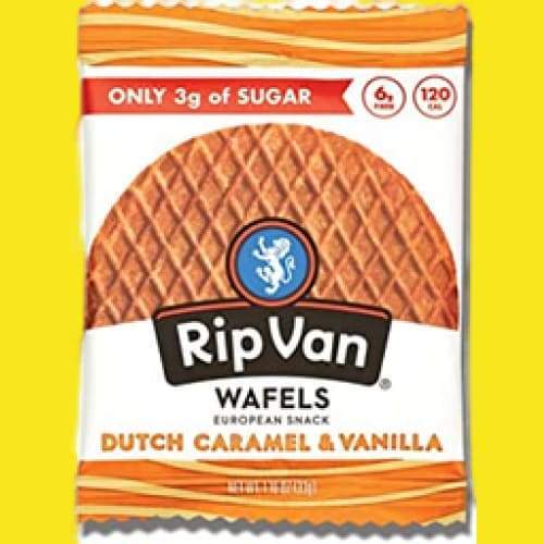 Rip Van Waffle or Wafer (LS) Cookies - Dutch Caramel Vanilla