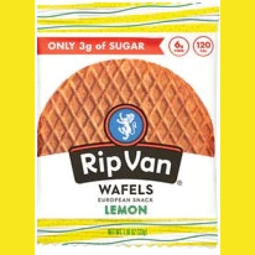 Rip Van Waffle or Wafer (LS) Cookies - Lemon Wafel