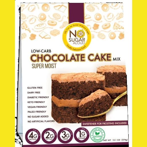 Low Calorie No Sugar Cake & Pie Mixes - Chocolate Mix