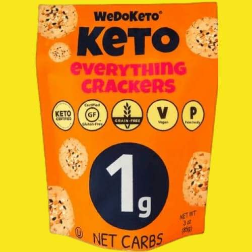 We do KETO Crackers (3 Flavors Available) - Everything
