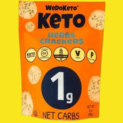 We do KETO Crackers (3 Flavors Available) - Herb