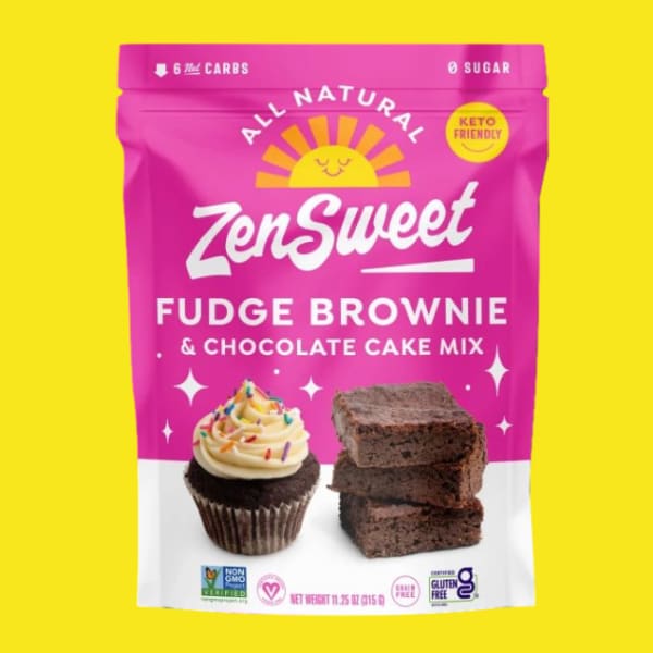 G-Protein Bake Mixes Keto Zen Sweet Chocolate Brownies Mix -