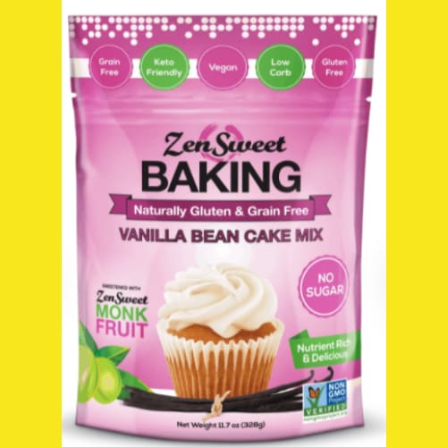 G-Protein Bake Mixes Keto Zen Sweet Vanilla Cake Mix - Food