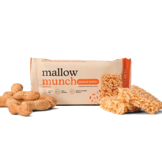 D-Protein Marshmallow Bars - Peanut Butter - Food & Beverage