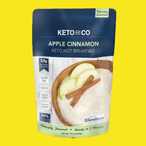 F-Protein Meals Keto & CO Hot KETO Cereals - Apple Cinnamon