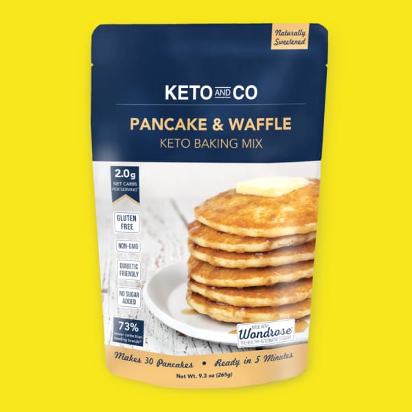 F-Protein Meals Keto Co Pancake and Waffle mix - Bakery