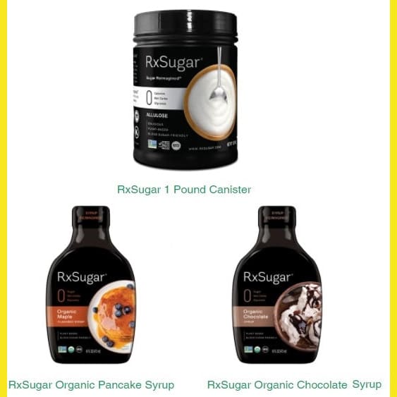 H - Zero Calorie Natural Sweetener Chocolate Syrup and Maple